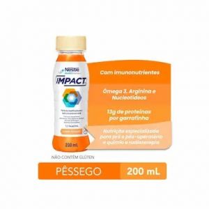 IMPACT PESSEGO- 200ML NESTLE SUPLEMENTO ALIMENTAR 