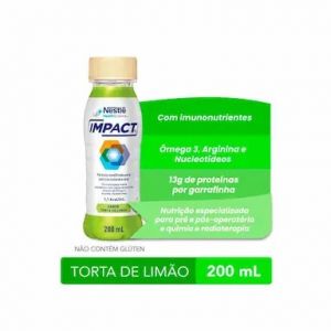 IMPACT TORTA DE LIMÃO-200ml NESTLE SUPLEMENTO ALIMENTAR