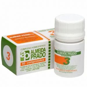 COMPLEXO HOMEOPATICO  ALMEIDA PRADO 03 COM 60 COMPRIMIDOS