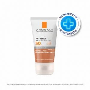 PROTETOR SOLAR FACIAL ANTHELIOS FPS 50 COR MORENA 40G