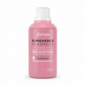 REMOVEDOR de Esmalte FARMAX  Sem Acetona com 100ML