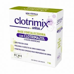 BASE FORTALECEDORA DE UNHAS CLOTRIMIX 7ML