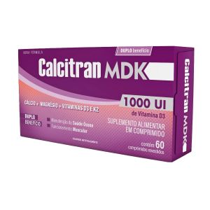  CALCIO CALCITRAN MDK 1000UI 60 COMPRIMIDOS 