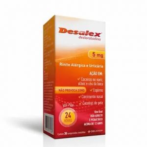 DESALEX DESLORATADINA 5mg 30 COMPRIMIDOS