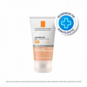 PROTETOR SOLAR FACIAL ANTHELIOS FPS 50 COR CLARA 40G LA ROCHE-POSAY