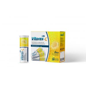 VITAMINA C VITOREX C 1G COM 30 COMPRIMIDOS EFERVESCENTES