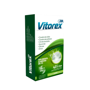 REHIDRATANTE VITOREX SABOR ÁGUA DE COCO COM 4 SACHÊS 