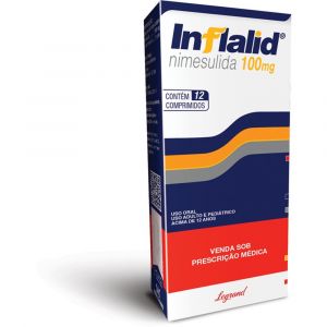 INFLALID 100MG COM 12 COMPRIMIDOS 