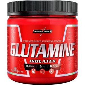 SUPLEMENTO EM PÓ INTEGRALMÉDICA GLUTAMINE ISOLATES GLUTAMINA COM 300G