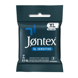 CAMISINHA JONTEX SENSITIVE XL COM 3 UNIDADES