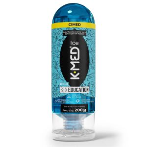 GEL LUBRIFICANTE K-MED ICE SEX EDUCATION COM 200G
