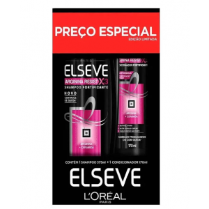 KIT ELSEVE ARGININA RESIST SHAMPOO 375ML + CONDICIONADOR 170ML