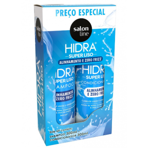 KIT HIDRA SUPER LISO SALON LINE SHAMPOO+CONDICIONADOR 300ML
