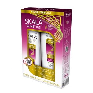 KIT SHAMPOO + CONDICIONADOR SKALA GENETIQS COM 325ML 