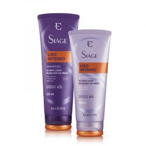 KIT EUDORA SIÁGE LISO INTENSO SHAMPOO+CONDICIONADOR 200ML