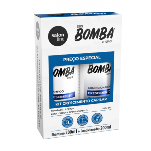 KIT SOS BOMBA ORIGINAL 200ML COM SALON LINE