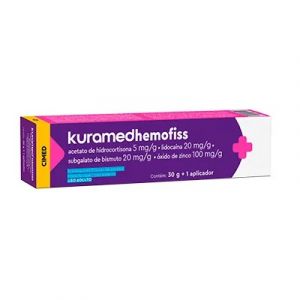 KURAMEDHEMOFISS POMADA COM 30G + 1 APLICADOR