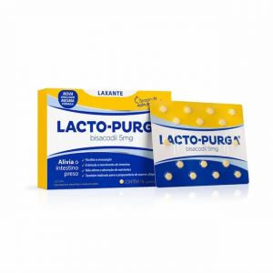 LACTO PURGA 5MG COM 16 COMPRIMIDOS 