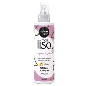 SPRAY LEAVE-IN SALON LINE 240ML MEU LISO REPARAÇÃO