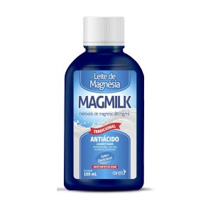 LEITE DE MAGNÉSIA MAGMILK TRADICIONAL COM 100ML