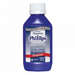 LEITE DE MAGNÉSIA PHILLIPS ORIGINAL 120ML