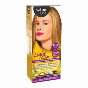 TINTA SALON LINE LIGHT COLOR 8.0 LOURO CLARO