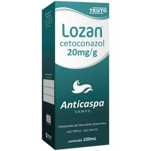 SHAMPOO LOZAN CETOCONAZOL 20MG COM 100ML