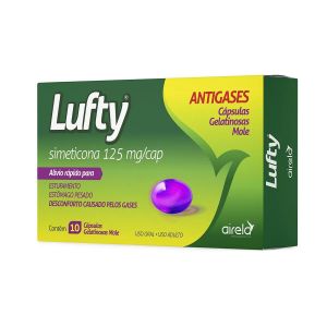 LUFTY 125MG COM 10 CÁPSULAS GELATINOSAS