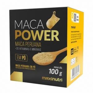 MACA PERUANA POWER EM PÓ COM VITAMINAS E MINEIRAIS COM 100G MAXINUTRI