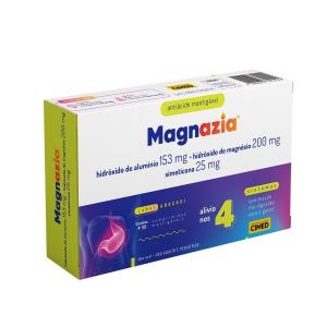 MAGNAZIA SABOR ABACAXI COM 30 COMPRIMIDOS MASTIGÁVEIS
