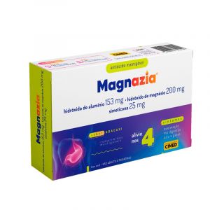 MAGNAZIA SABOR ABACAXI COM 10 COMPRIMIDOS MASTIGÁVEIS