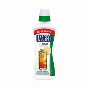 MAGRO ADOÇANTE DIETÉTICO LÍQUIDO C/ STEVIA 80ML  
