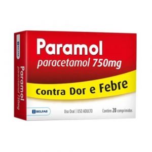 PARACETAMOL 750MG 20 COMPRIMIDOS (ALTEFAR)
