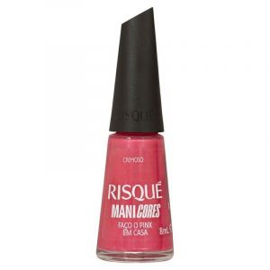 ESMALTE RISQUÉ CREMOSO MANICORES FAÇO O PINX EM CASA 8ML