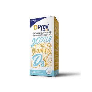 DPREV TODO DIA 2.000UI SUPLEMENTO ALIMENTAR COM 30 COMPRIMIDOS