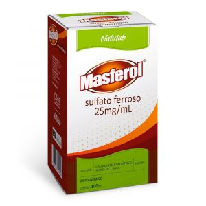 FERRO MASFEROL 25MG COM 100ML