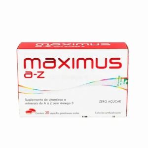 POLIVITAMINICO MAXIMUS A - Z COM 30 CAPSULAS