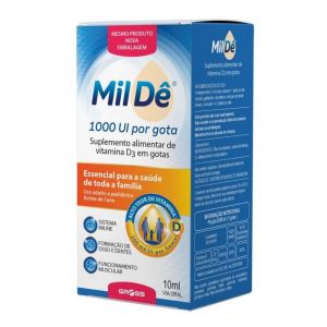 MILDE SUPLEMENTO ALIMENTAR 10ML 1.000 UI POR GOTAS