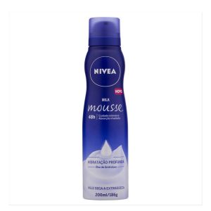 MOUSSE HIDRATANTE CORPORAL NIVEA MILK COM 200ML