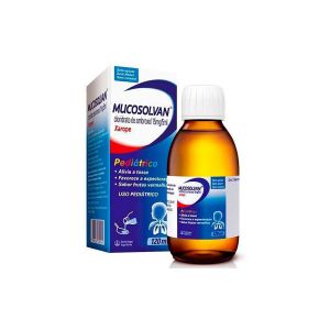 MUCOSOLVAN XAROPE PEDIÁTRICO 15MG/5ML FRUTAS VERMELHAS COM 120ML