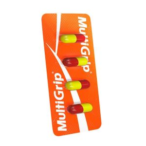 MULTIGRIP 400MG + 4MG + 4MG COM 4 CÁPSULAS