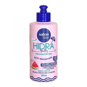 CREME MULTIFUNCIONAL HIDRA SALON LINE PRAIA E PISCINA 300ML