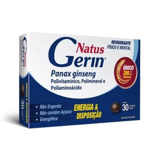 POLIVITAMÍNICO NATUS GERIN COM 30 CÁPSULAS