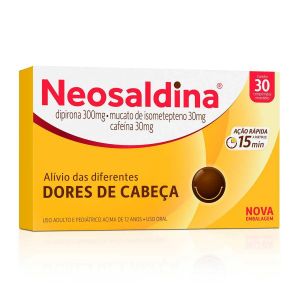 NEOSALDINA 30 CPR REVESTIDOS 