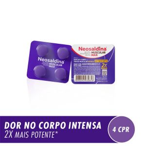 NEOSALDINA MUSCULAR MAX 4CPR
