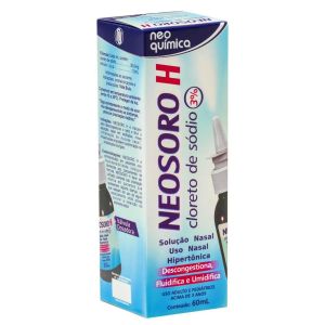 NEOSORO H 3% DESCONGESTIONANTE SPRAY NASAL COM 60ML