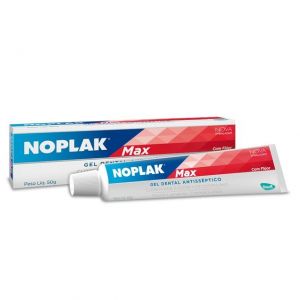 GEL DENTAL NOPLAK ANTISSÉPTICO MAX 50G 