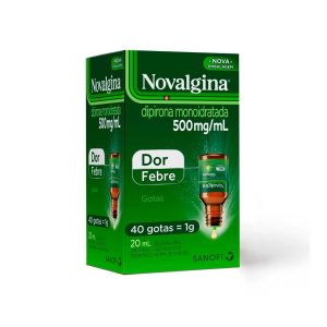 NOVALGINA GOTAS DIPIRONA 500MG/ML COM 20ML