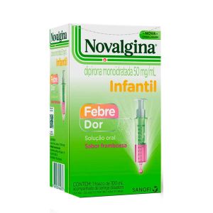 NOVALGINA 50MG/ML INFANTIL COM 100ML