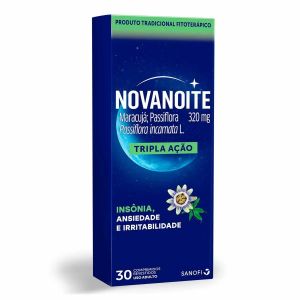 NOVANOITE PASSIFLORA TRIPLA AÇÃO 320MG COM 30 COMPRIMIDOS